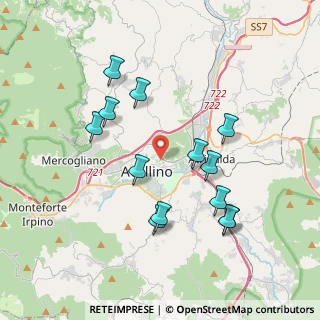 Mappa Via Ferrante Lorenzo, 83100 Avellino AV, Italia (3.97231)