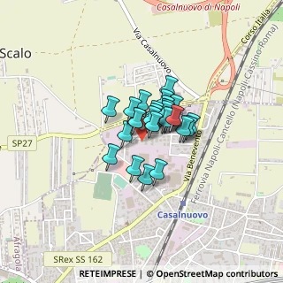 Mappa Via G.Donizetti, 80013 Casalnuovo di Napoli NA, Italia (0.23222)