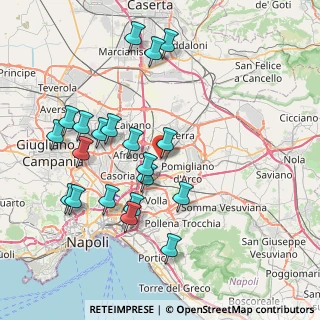 Mappa Via G.Donizetti, 80013 Casalnuovo di Napoli NA, Italia (8.733)