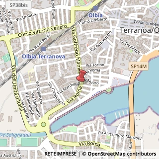 Mappa Via Roma, 70, 07026 Olbia, Olbia-Tempio (Sardegna)