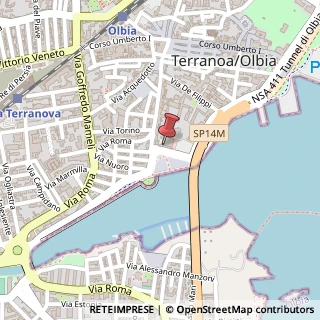 Mappa Piazza Crispi, 07026 Olbia, Olbia-Tempio (Sardegna)