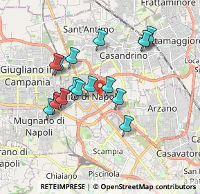 Mappa Via Enrico Fermi, 80017 Melito di Napoli NA, Italia (1.7375)
