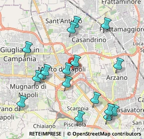 Mappa Via Enrico Fermi, 80017 Melito di Napoli NA, Italia (2.43235)