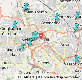 Mappa Via Enrico Fermi, 80017 Melito di Napoli NA, Italia (2.65455)