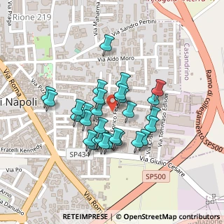 Mappa Via Enrico Fermi, 80017 Melito di Napoli NA, Italia (0.18276)
