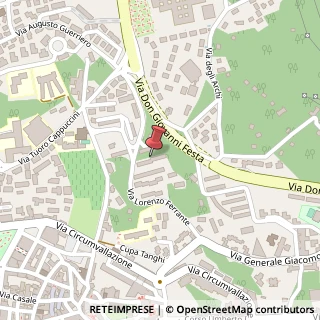 Mappa Via Ferrante Lorenzo, 166, 83100 Avellino, Avellino (Campania)