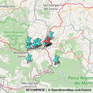 Mappa I Rampa S. Pasquale, 83042 Atripalda AV, Italia (4.244)