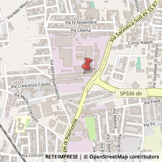 Mappa Via Sannitica, KM.8, 80026 Casoria, Napoli (Campania)