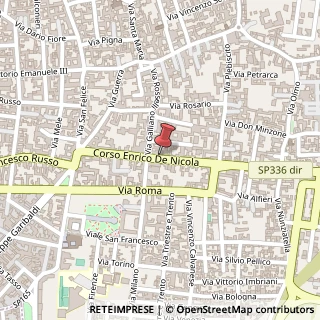 Mappa Corso E. de Nicola, 78, 80021 Afragola, Napoli (Campania)