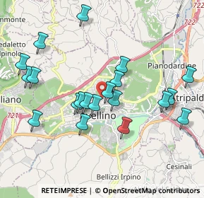 Mappa Via Cannaviello, 83100 Avellino AV, Italia (2.0865)