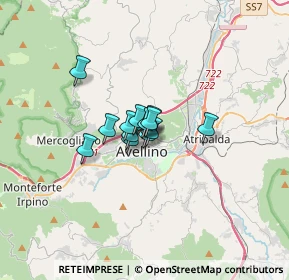 Mappa Via Cannaviello, 83100 Avellino AV, Italia (1.57154)