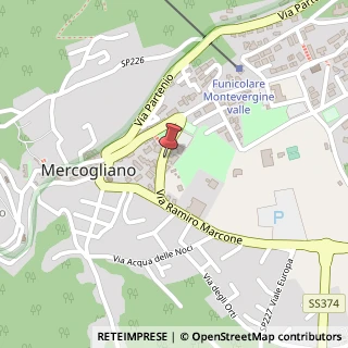 Mappa Via A. Ramiro Marconi, 24, 83013 Avella, Avellino (Campania)