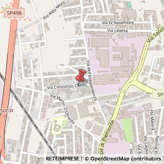Mappa Via Crescenzo Casillo, 14, 80026 Casoria, Napoli (Campania)