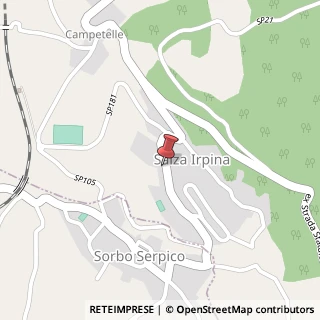 Mappa Via Francesco Manfra, 4, 83050 Salza Irpina, Avellino (Campania)