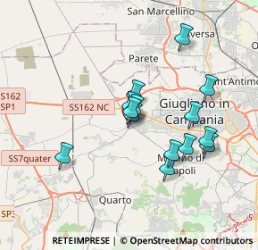 Mappa 1 Piazza del Popolo Qualiano 80019 IT, 80019 Qualiano NA, Italia (3.20929)