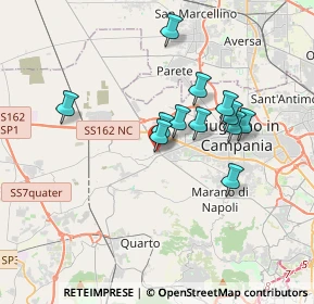 Mappa 1 Piazza del Popolo Qualiano 80019 IT, 80019 Qualiano NA, Italia (3.1225)