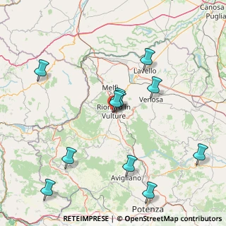 Mappa Via Taranto, 85028 Rionero In Vulture PZ, Italia (18.67091)
