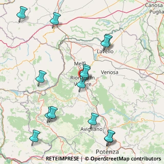 Mappa Via Taranto, 85028 Rionero In Vulture PZ, Italia (21.045)