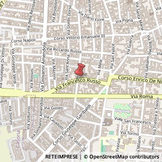 Mappa Via russo francesco, 80021 Afragola, Napoli (Campania)
