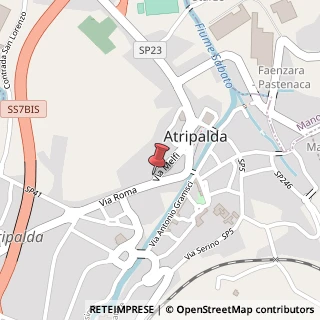 Mappa Via Melfi, 48, 83042 Atripalda, Avellino (Campania)