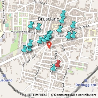 Mappa Via Giuseppe Ungaretti, 80031 Brusciano NA, Italia (0.224)