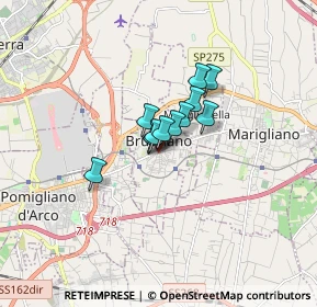 Mappa Via Giuseppe Ungaretti, 80031 Brusciano NA, Italia (0.87417)