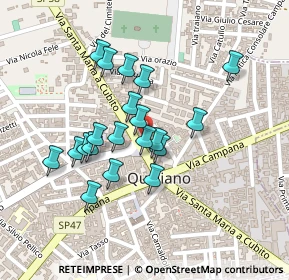 Mappa Via Santa Maria a Cubito, 80019 Qualiano NA, Italia (0.2035)