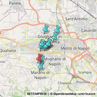 Mappa Via Indipendenza, 80010 Villaricca NA, Italia (1.0175)