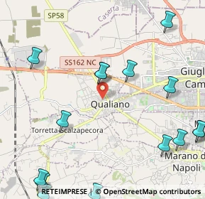Mappa , 80019 Qualiano NA, Italia (3.29375)