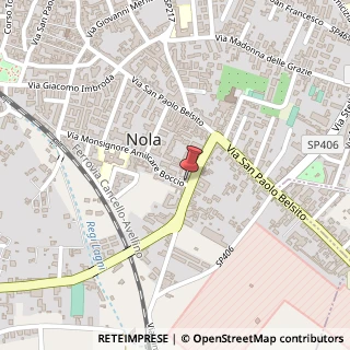 Mappa Via Monsignor Amilcare Boccio, 121, 80035 Nola, Napoli (Campania)