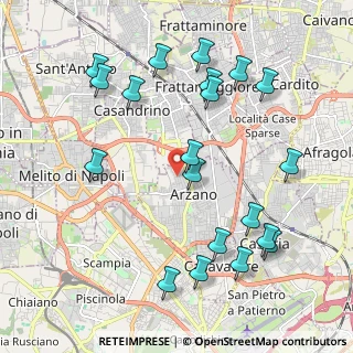 Mappa Via A. Pescatore, 80022 Arzano NA, Italia (2.488)