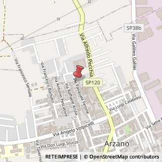 Mappa Via Pasquale Ferone, 35, 80022 Arzano, Napoli (Campania)