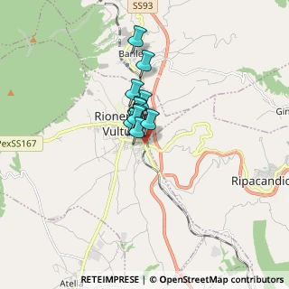 Mappa SP di Piano del Conte, 85028 Rionero In Vulture PZ, Italia (0.98273)