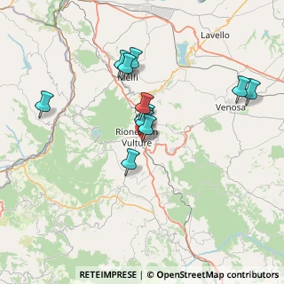 Mappa SP di Piano del Conte, 85028 Rionero In Vulture PZ, Italia (6.53583)