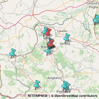 Mappa SP di Piano del Conte, 85028 Rionero In Vulture PZ, Italia (17.49143)