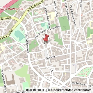 Mappa Via F. P. Petronelli, 9, 83100 Avellino, Avellino (Campania)