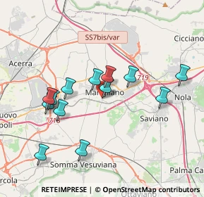 Mappa Traversa Seconda Sinistra Via Campo Sportivo, 80034 Marigliano NA, Italia (3.82385)