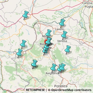 Mappa Rionero In Vulture, 85028 Rionero In Vulture PZ, Italia (15.03941)