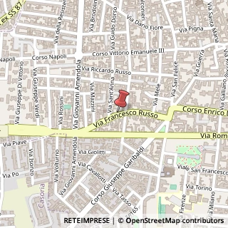 Mappa Via Francesco Russo, 69, 80021 Afragola, Napoli (Campania)