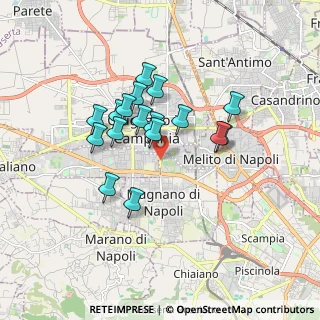 Mappa STRADA PROVINCIALE GIUGLIANO MUGNANO, 80010 Villaricca NA, Italia (1.52706)