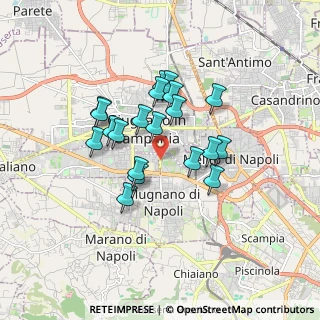 Mappa STRADA PROVINCIALE GIUGLIANO MUGNANO, 80010 Villaricca NA, Italia (1.488)