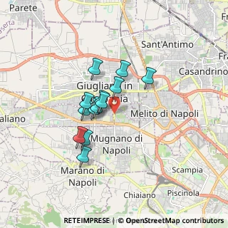 Mappa STRADA PROVINCIALE GIUGLIANO MUGNANO, 80010 Villaricca NA, Italia (1.34154)