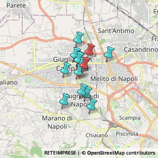 Mappa STRADA PROVINCIALE GIUGLIANO MUGNANO, 80010 Villaricca NA, Italia (1.13786)