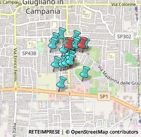 Mappa STRADA PROVINCIALE GIUGLIANO MUGNANO, 80018 Mugnano di Napoli NA, Italia (0.242)