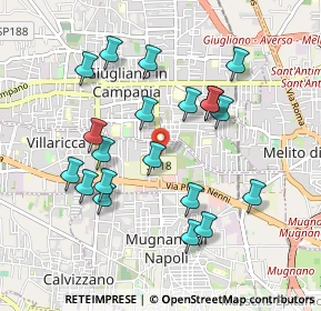 Mappa STRADA PROVINCIALE GIUGLIANO MUGNANO, 80018 Mugnano di Napoli NA, Italia (0.991)