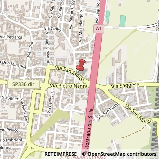 Mappa Via San Marco, 72, 80021 Afragola, Napoli (Campania)