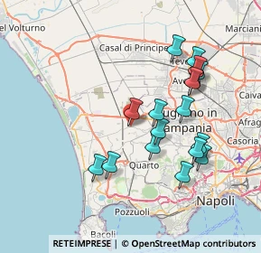 Mappa Via Ripuaria, 80018 Qualiano NA, Italia (7.62706)