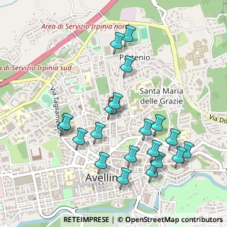 Mappa Via Antonio D'Amato, 83100 Avellino AV, Italia (0.5655)