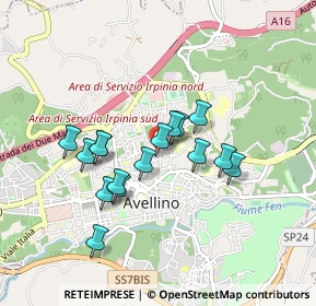 Mappa Via Antonio D'Amato, 83100 Avellino AV, Italia (0.77313)