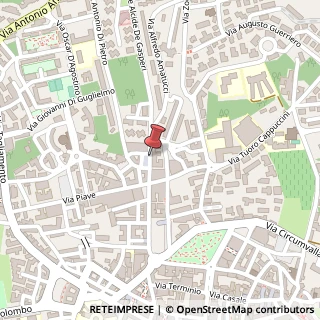 Mappa Via Enrico Capozzi,  21, 83100 Avellino, Avellino (Campania)